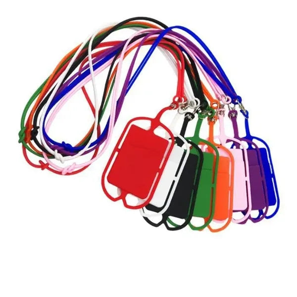 Silicone Lanyard Phone Holder