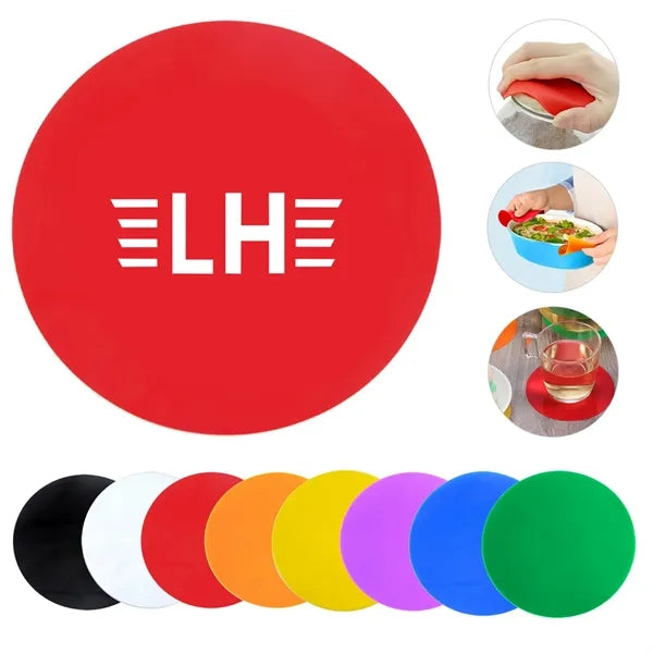 Silicone Round Jar Opener Coaster
