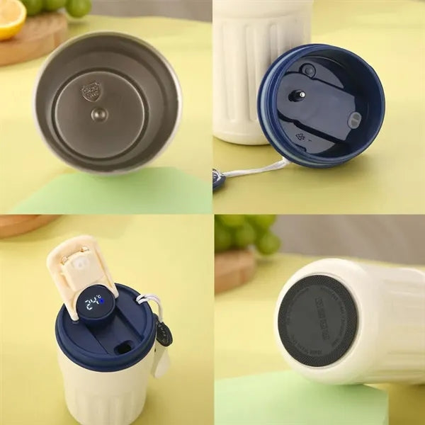 14oz Temperature Display Smart Vacuum Coffee Cup