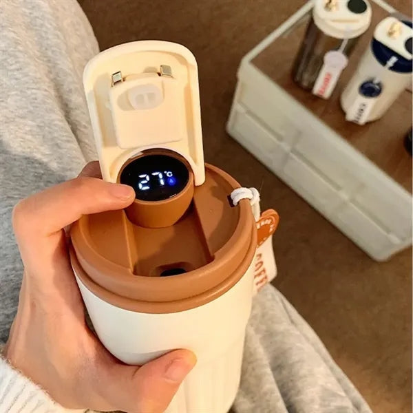 14oz Temperature Display Smart Vacuum Coffee Cup