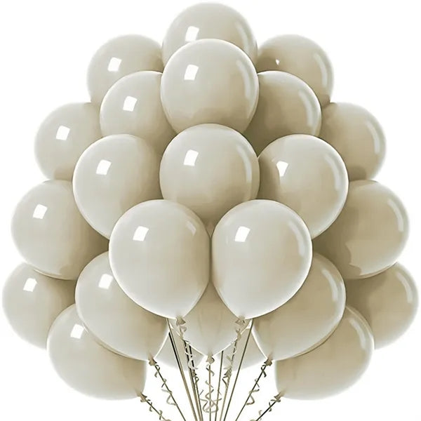 Solid-Color Latex Balloons