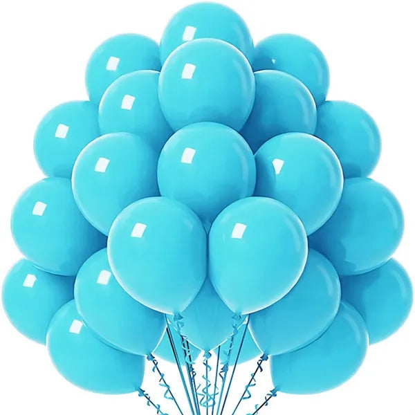 Solid-Color Latex Balloons