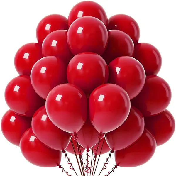 Solid-Color Latex Balloons