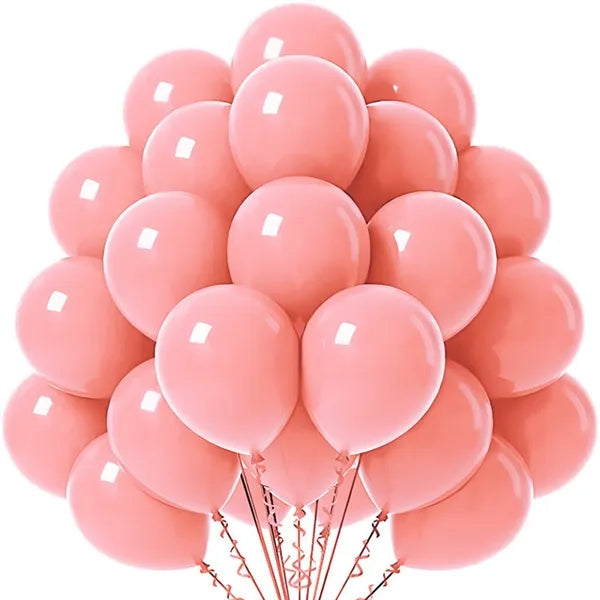Solid-Color Latex Balloons