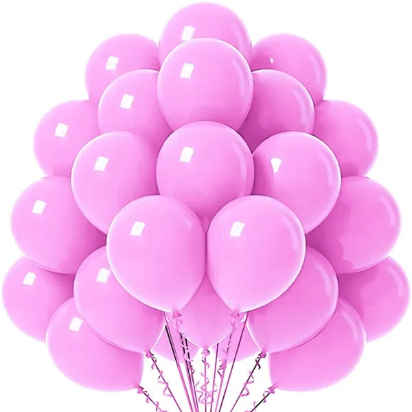 Solid-Color Latex Balloons