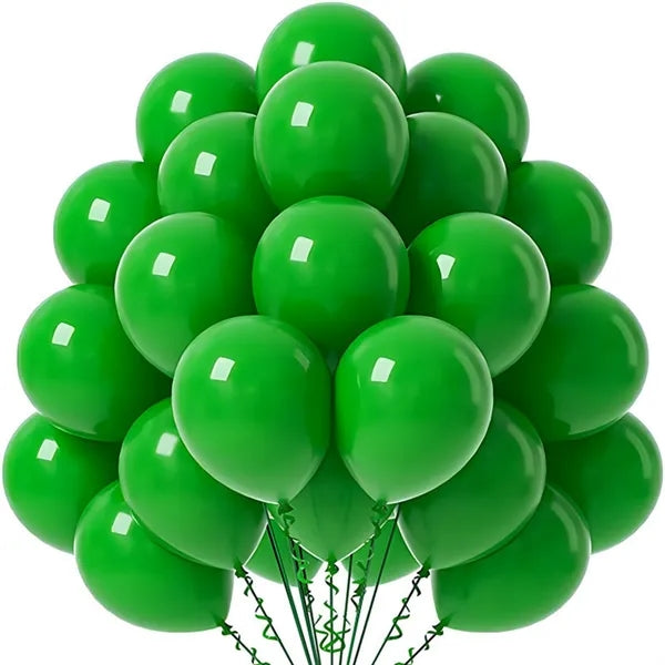 Solid-Color Latex Balloons