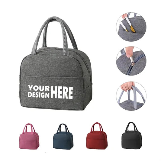 Simple Portable Insulated Lunch Bag Free Shipping