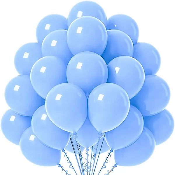 Solid-Color Latex Balloons