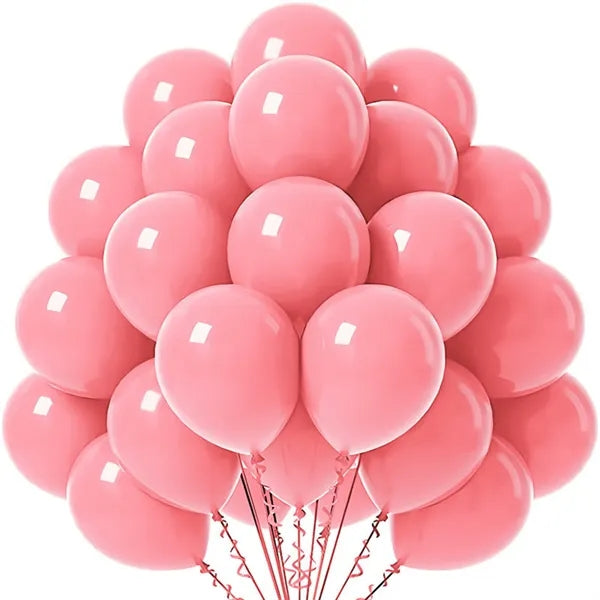 Solid-Color Latex Balloons