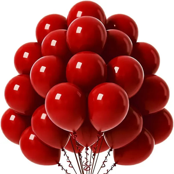 Solid-Color Latex Balloons