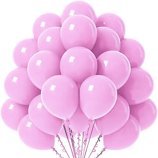 Solid-Color Latex Balloons