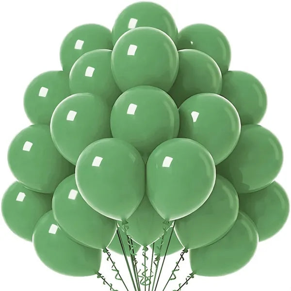Solid-Color Latex Balloons