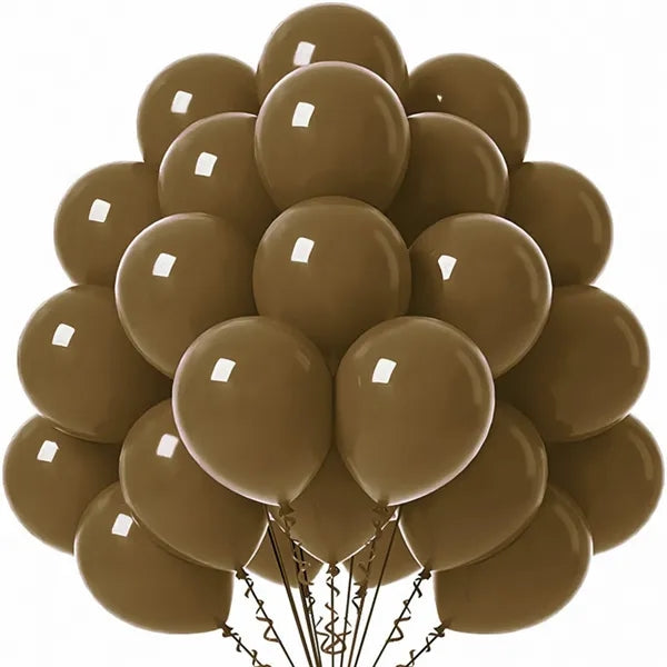 Solid-Color Latex Balloons