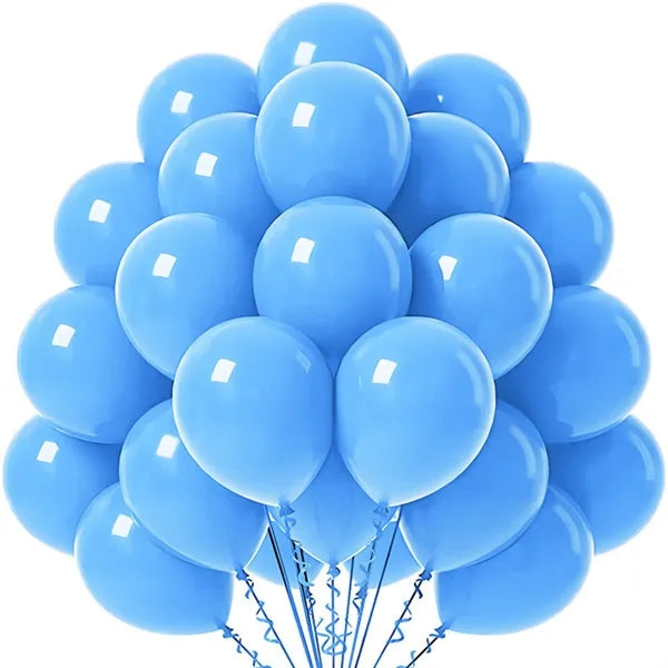 Solid-Color Latex Balloons