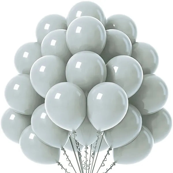 Solid-Color Latex Balloons