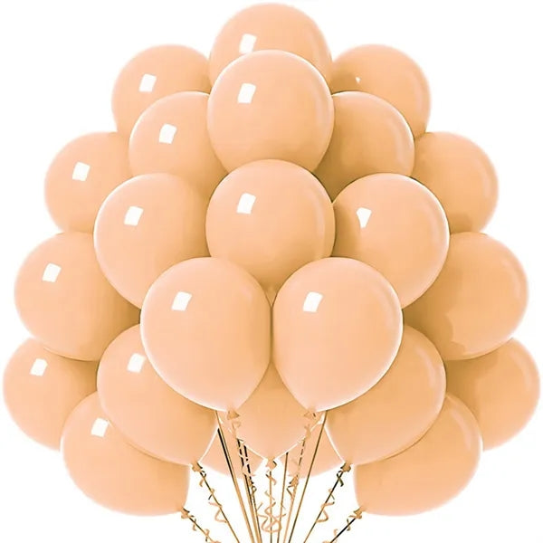 Solid-Color Latex Balloons