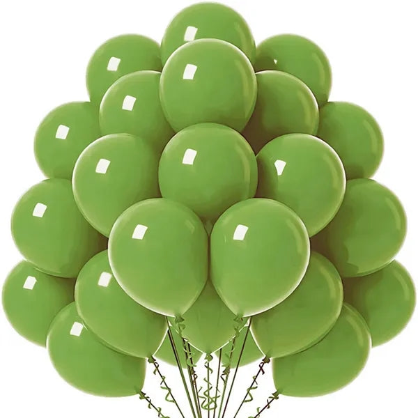 Solid-Color Latex Balloons