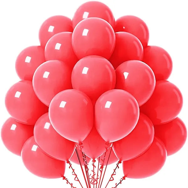 Solid-Color Latex Balloons
