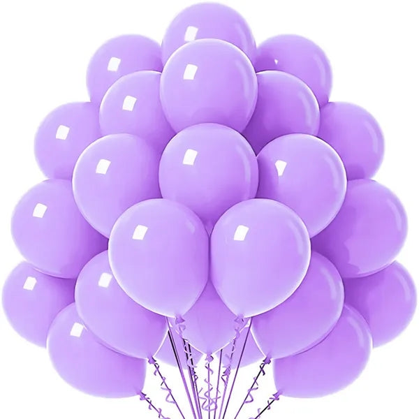 Solid-Color Latex Balloons