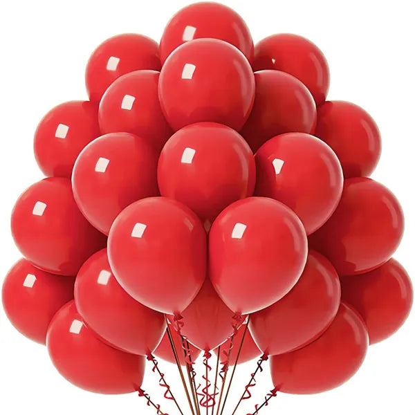 Solid-Color Latex Balloons