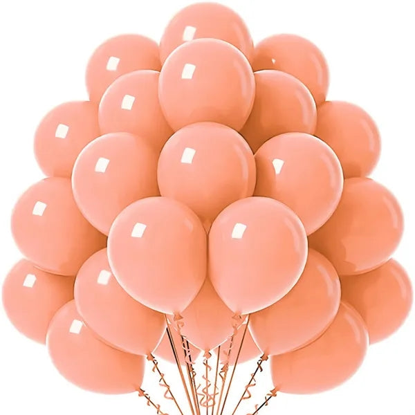 Solid-Color Latex Balloons