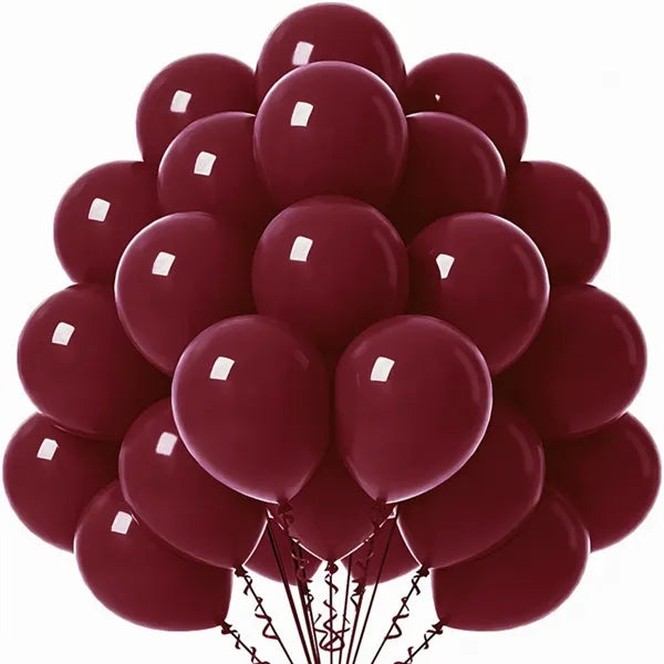 Solid-Color Latex Balloons