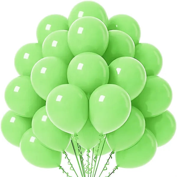 Solid-Color Latex Balloons