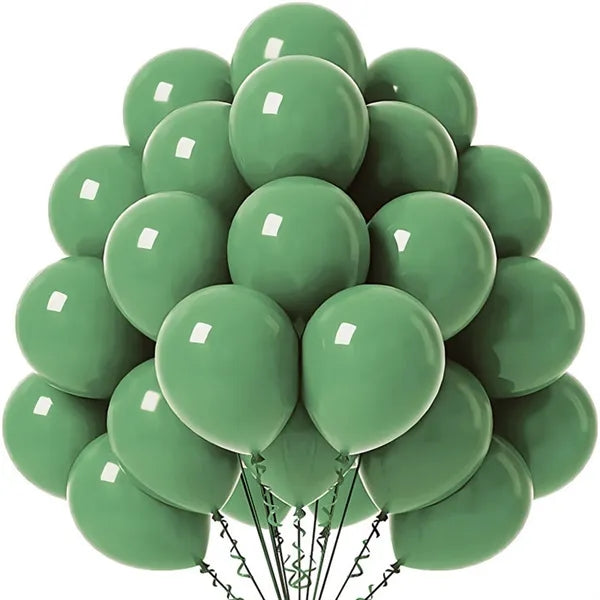 Solid-Color Latex Balloons