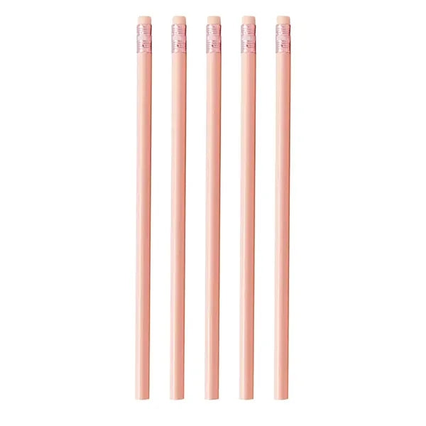 Eco-Friendly Macaron Pencils With Eraser Tip Vibrant & Pract
