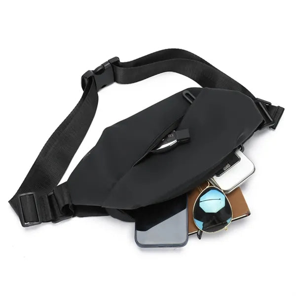 Casual Fanny Pack Chest Bag Waist Zipper Holder
