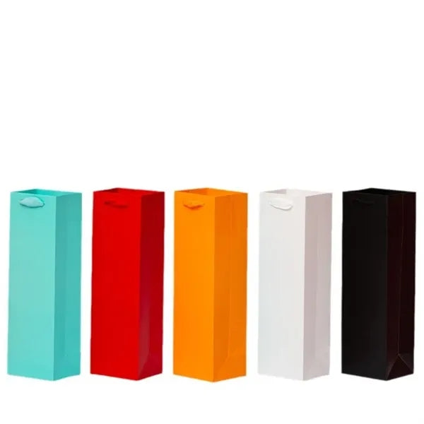 Red Wine Bag White Cardboard Gift