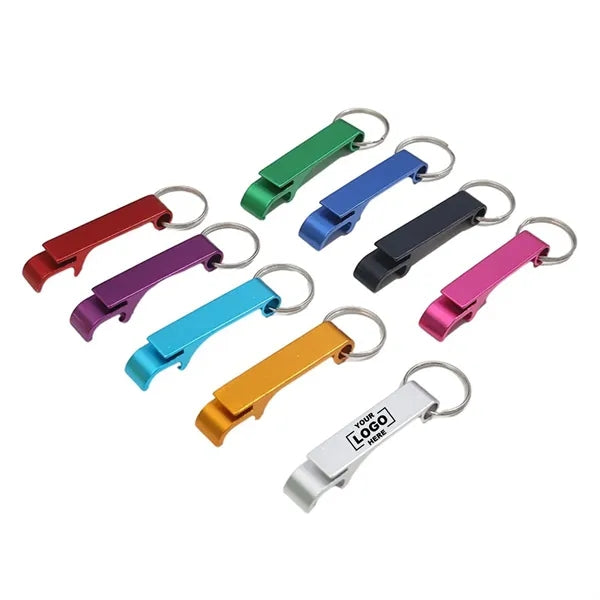 Aluminum Bottle Opener Key Chain