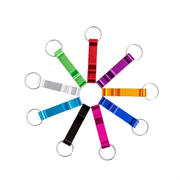Aluminum Bottle Opener Key Chain