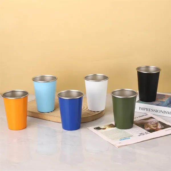 17oz Outdoor Camping Stainless Steel Cups