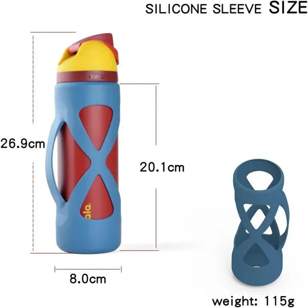 Silicone Water Bottle Sleeves Boot For 24oz