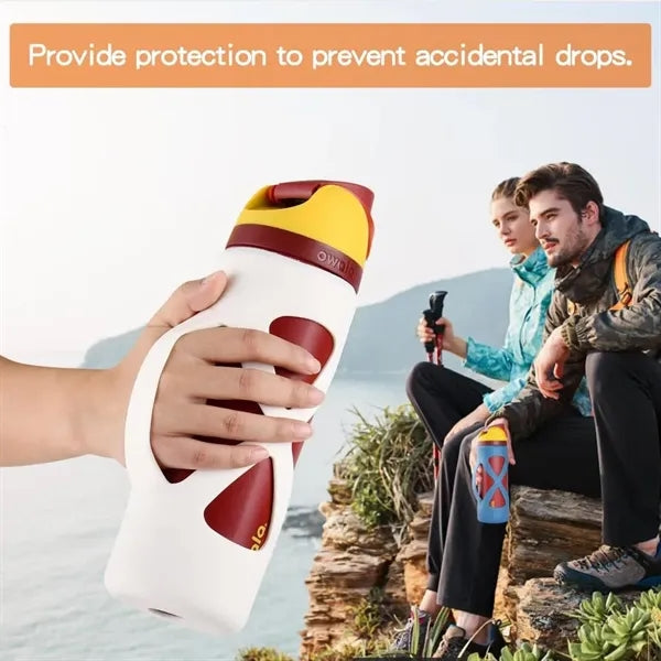 Silicone Water Bottle Sleeves Boot For 24oz
