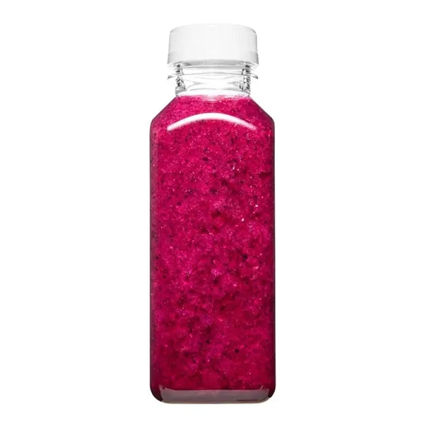 12oz Clear Plastic Beverage Bottle w/ Cap