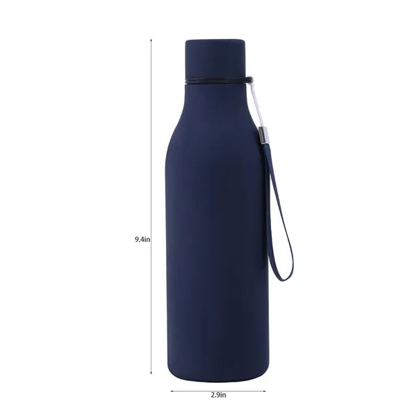 20oz Stainless Steel Insulated Water Bottles w/ Strap