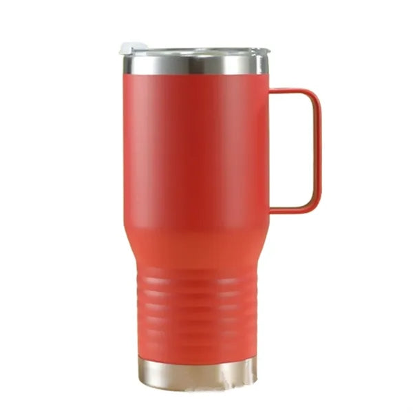 20oz Double Wall Stainless Steel Insulated Tumbler w/ Handle