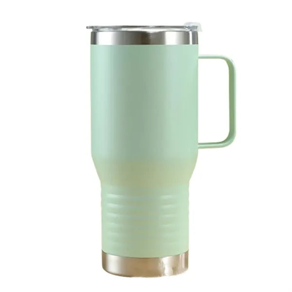20oz Double Wall Stainless Steel Insulated Tumbler w/ Handle