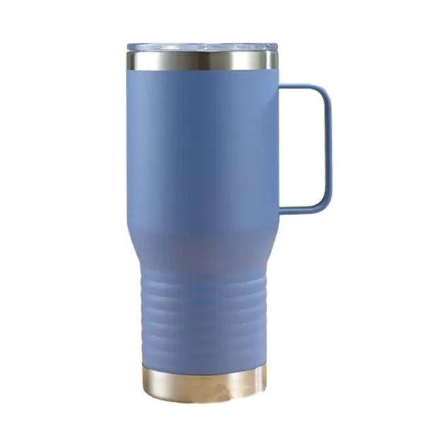 20oz Double Wall Stainless Steel Insulated Tumbler w/ Handle