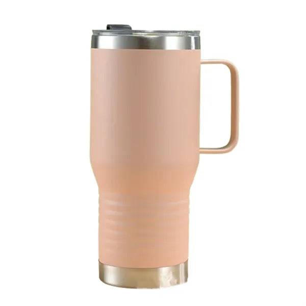 20oz Double Wall Stainless Steel Insulated Tumbler w/ Handle