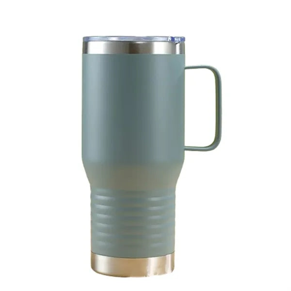 20oz Double Wall Stainless Steel Insulated Tumbler w/ Handle