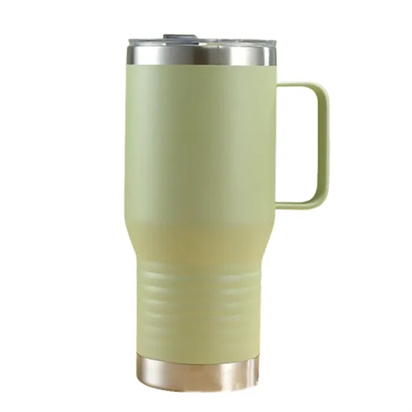 20oz Double Wall Stainless Steel Insulated Tumbler w/ Handle