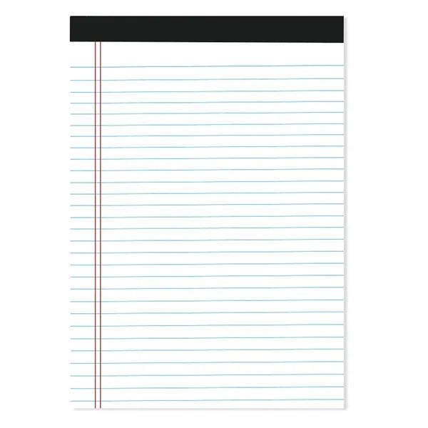 50 Sheets A4 Tear Off Lined Notepad