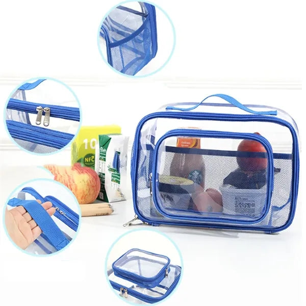 Clear PVC Travel Cosmetic Toiletry Bag