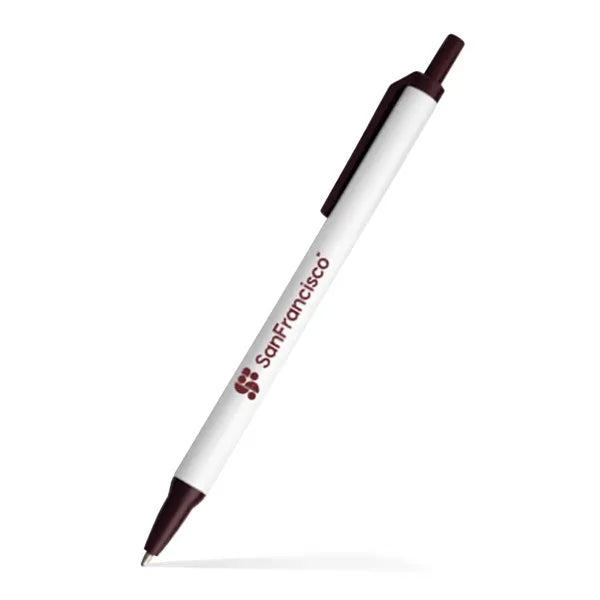 Amber Stick Click Pen