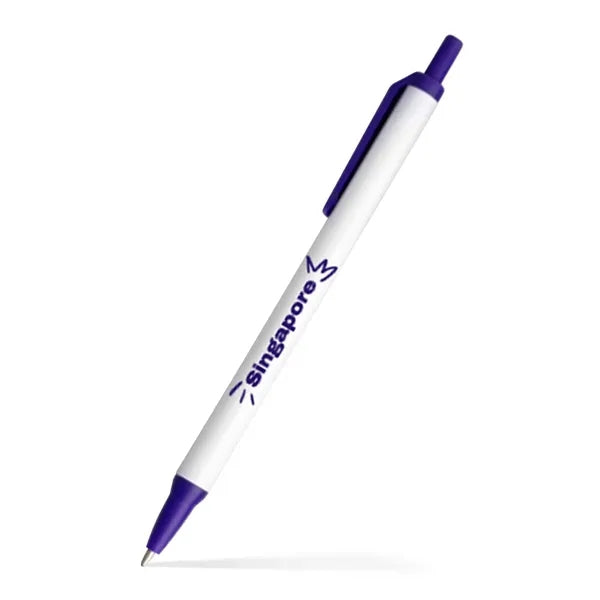 Amber Stick Click Pen