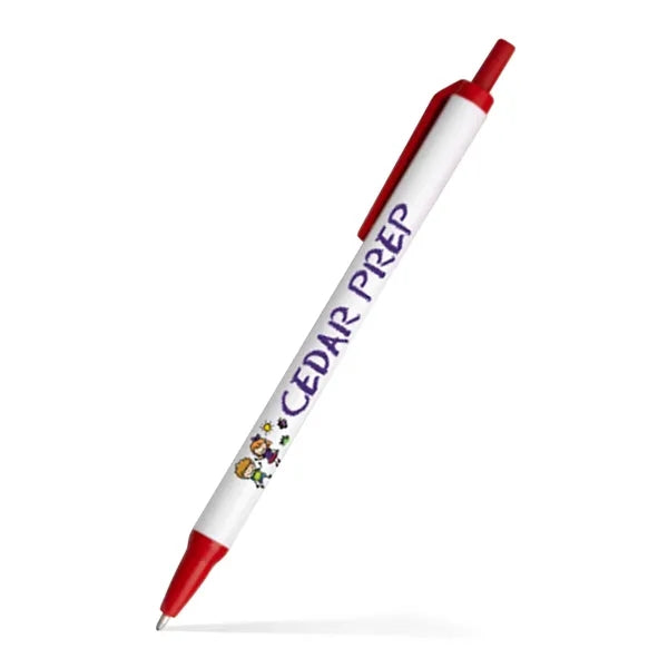 Amber Stick Click Pen