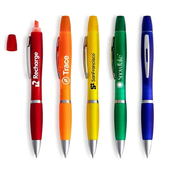 Translucent Pen and Highlighter Combo
